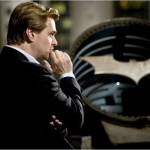 Christopher Nolan on the set of The Dark Knight