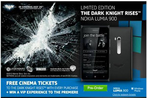 Fans who are heavily anticipating The Dark Knight Rises can score a new phone and free tickets to the movie as well. The movie has teamed up with Nokia for the new Windows phone, the Nokia Lumia 900: The Dark Knight Rises edition, hitting shelves June 1st. The phone offers exclusive content such as wallpapers, ringtones, […]